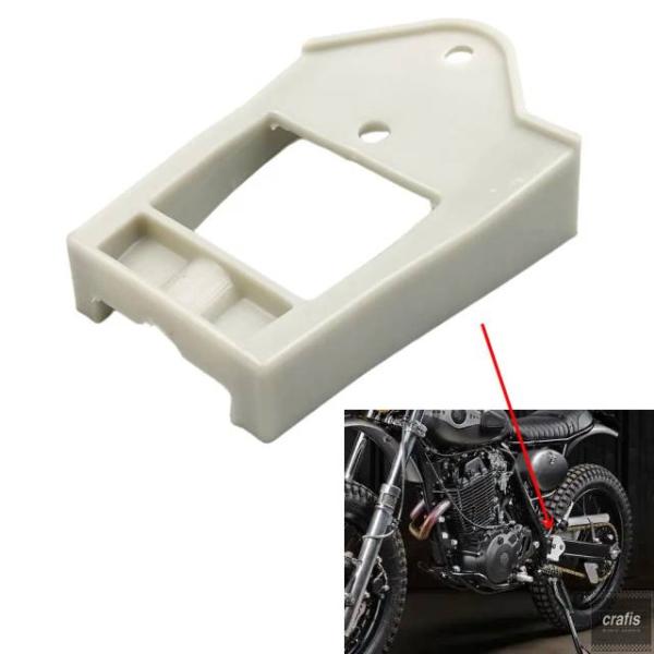 並行輸入品 スイングアームレールガードシールチェーンスライダーガイド（ヤマハ XT600 87-89...