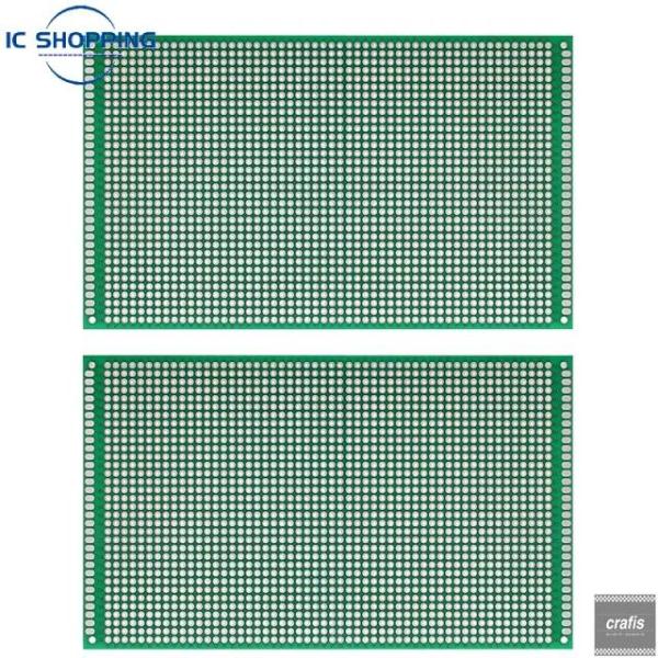 並行輸入品 5個 915cm 両面プロトタイプ基板 915cm Arduino用ボード パーツ 部品
