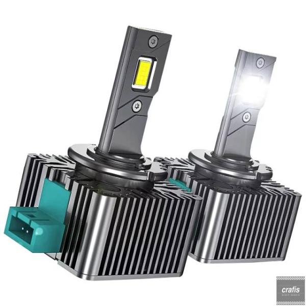 並行輸入品 Dシリーズ D1S D3S LEDカーヘッドライトバルブ D2R D2S D4R D4S...