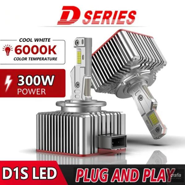 並行輸入品 Dシリーズ D1S D3S LEDヘッドライトバルブ D2S D2R D4S D4R D...