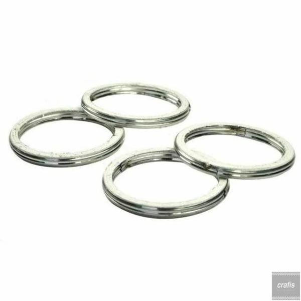 並行輸入品 4個 OD 40mm オートバイマフラーヘッダーガスケット T-MAX530 TMAX5...