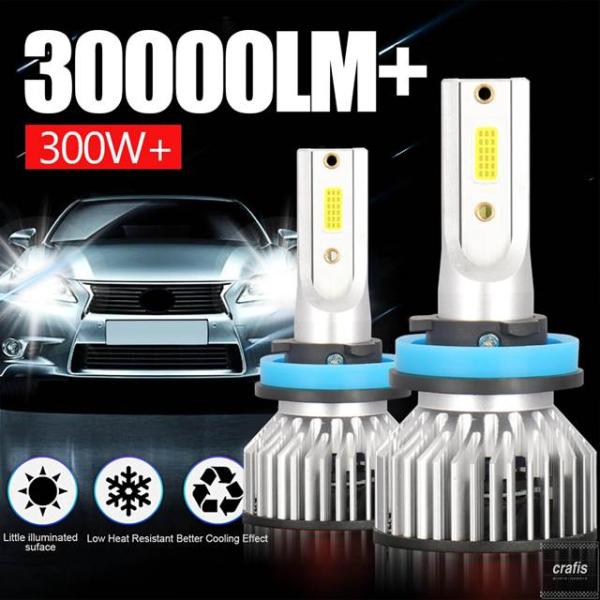 並行輸入品 30000LM H4 H7 H11 9005 HB3 9006 HB4 9004 900...