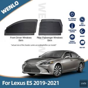 並行輸入品 レクサス ES ES200 ES250 ES300 ES350 ES300H 2019 - 21 専用カーサンシェードメッシュサンシェードサイドウィンドウサンバイザーサンシェードパーツ