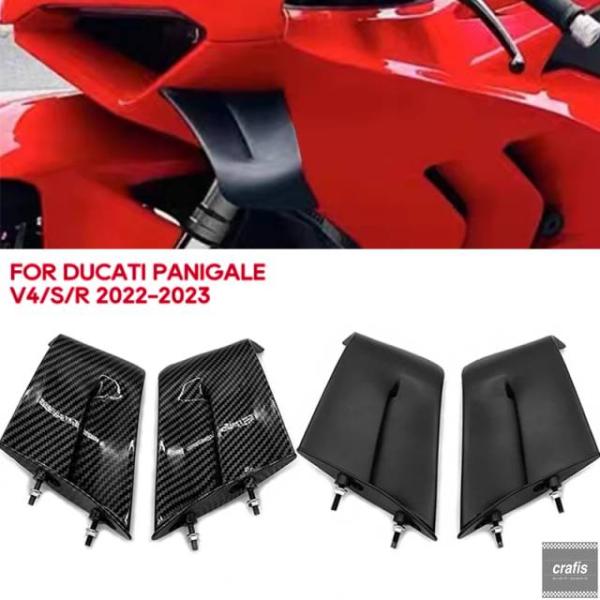 並行輸入品 ドゥカティ パニガーレ V4 V4S V4R 2022 2023 用バイク ウィングレッ...