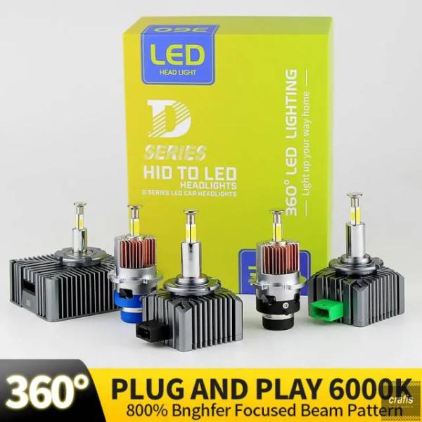 並行輸入品 LED ヘッドライト HID 360 D1S D1R D2S D2R D3S D3R D...