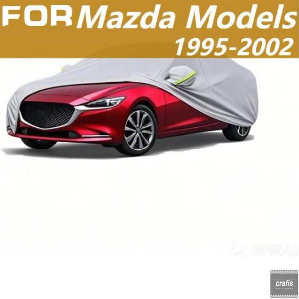 並行輸入品 フォード Waterproof Car Cover for Mazda Models 1...