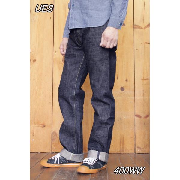 ウエス UES 400ww 大戦モデルストレートデニム ues denim