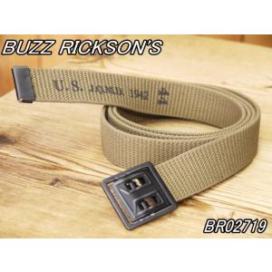 バズリクソンズ M-1937 米陸軍GIベルト BR02719 BELT, WEB, WAIST, ...