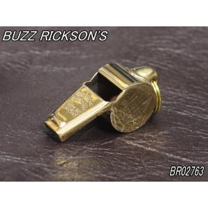 バズリクソンズ オリジナル ブラスホイッスル BR02763 Buzz Rickson's Brass Whistle｜craft-ac