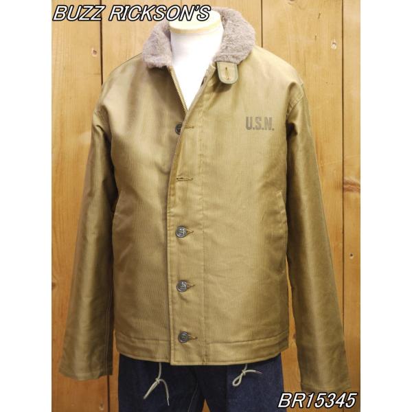 バズリクソンズ N-1 デッキジャケット カーキ BR15345 BUZZ RICKSON'S “N...
