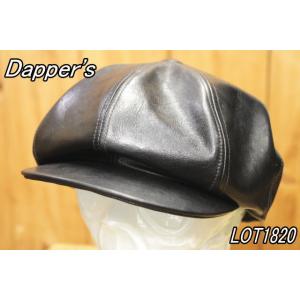 ダッパーズ 40's スタイル クラシックホースハイドレザーキャスケット  dapper's LOT...