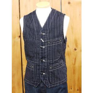 SUGAR CANE SUGARCANE シュガーケーン SC12654-421 9oz.WABASH STRIPE