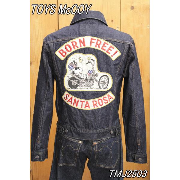 トイズマッコイ TMJ2503 スヌーピーデニムジャケット LOT 687XX " BORN FRE...