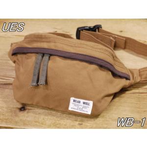 ウエス UES ウエストバック ブラウンダック ヒップバック  ues WB-1