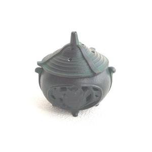 南部鉄器　香炉　丸ふくろう