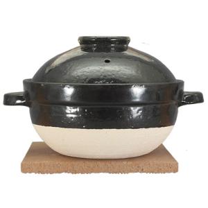 長谷園 ( かまどさん 二合 炊き ) 伊賀焼 正規品 act-03 お米 ご飯