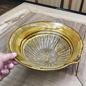 茶道具 菓子器 菓子鉢 模乾山大根 佐久間勝山作 松古窯 茶道 : 茶道具