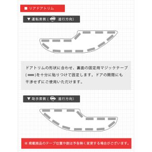 トヨタ ハリアー 80系 ガードマット キック...の詳細画像5