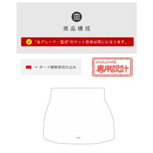 ハリアー 80系 ラゲッジマット RUシリーズ...の詳細画像1