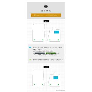 日産フェアレディZ RZ34 フロアマット ラ...の詳細画像1