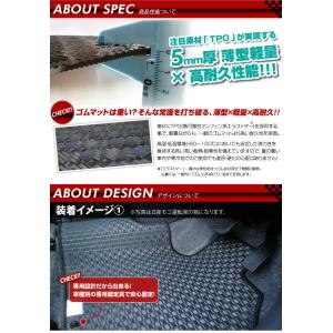 日産フェアレディZ RZ34 フロアマット ラ...の詳細画像3