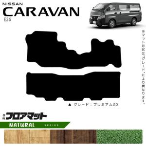 日産 キャラバン バン E26 フロアマット NAシリーズ 内装カスタム アクセサリー NISSAN CARAVAN DX EX｜craft-mart
