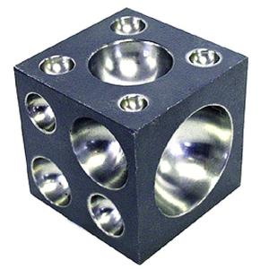 S&F（シーフォース） 真鍮製 サイコロ玉台 25x25 : クラフトショップ