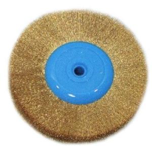 Polirapid(ポリラピッド) BSワイヤーブラシバフ 80φ 真鍮 PO-22