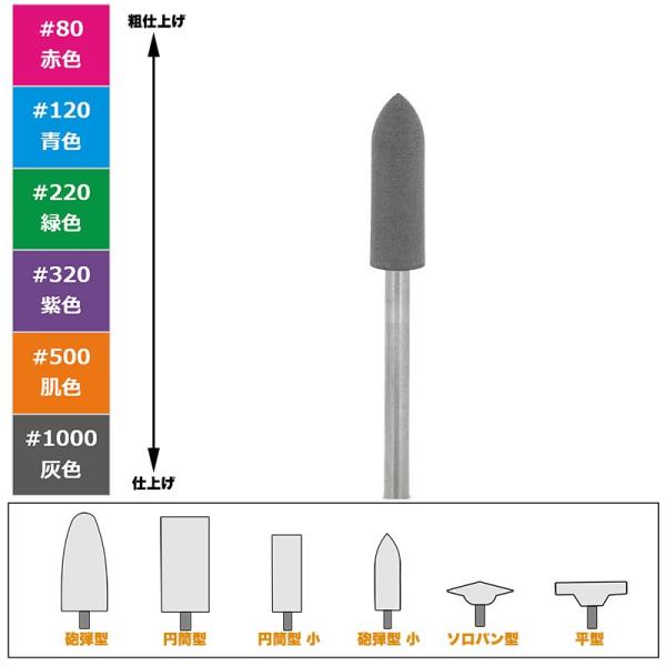 松風 セラミックポイント #1000 灰 No.13 （5×16）