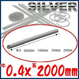 S&F（シーフォース） 950銀丸線 φ3.0×500mm 直 : クラフトショップnavi