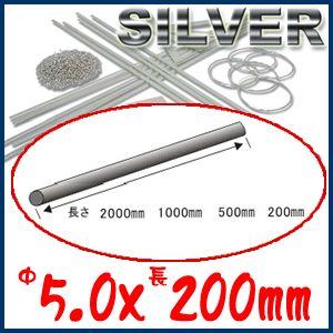 在庫限り終了】S&F（シーフォース） 950銀丸線 φ3.0×500mm 直