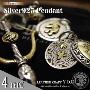 インディアンジュエリー ペンダントトップ シルバー925×ターコイズ