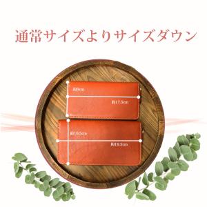 小さい長財布 財布 栃木レザーレディース メン...の詳細画像2