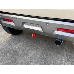 JAOS】マッドガードIII フロント／リヤセット レッド デリカミニ用