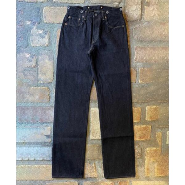 graphzero（グラフゼロ）16oz ヒッコリー ルーズストレートジーンズ ワンウォッシュ / ...
