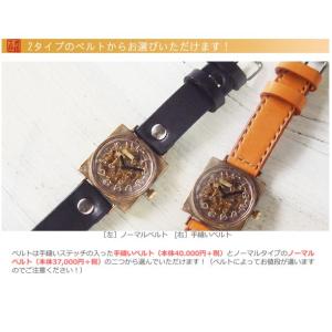 手作り腕時計 ハンドメイド 渡辺工房 自動巻き...の詳細画像5