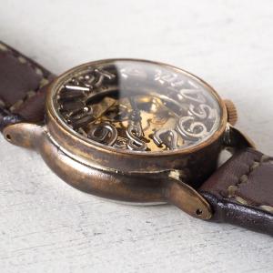 手作り腕時計 ハンドメイド 渡辺工房 自動巻 ...の詳細画像5