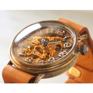 手作り腕時計 ハンドメイド 渡辺工房 自動巻き...の詳細画像2