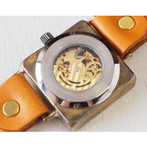 手作り腕時計 ハンドメイド 渡辺工房 自動巻き...の詳細画像5