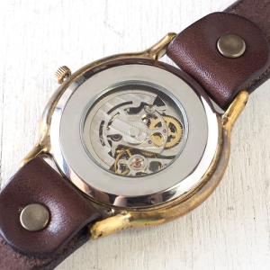 手作り腕時計 ハンドメイド 渡辺工房 自動巻き...の詳細画像5