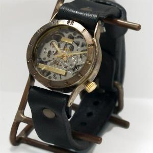 手作り腕時計 ハンドメイド 渡辺工房 手巻き式 ...の商品画像