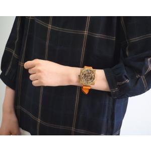 手作り腕時計 ハンドメイド 渡辺工房 手巻き式...の詳細画像4