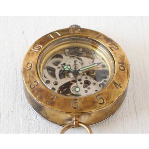 手作り懐中時計 ハンドメイド 渡辺工房 手巻き...の詳細画像1