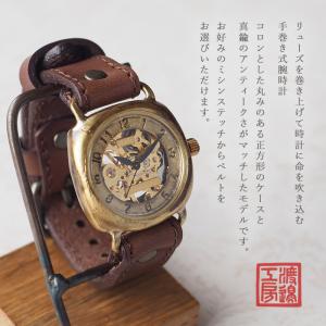 機械式 手巻き腕時計 クッションケース 34m...の詳細画像1