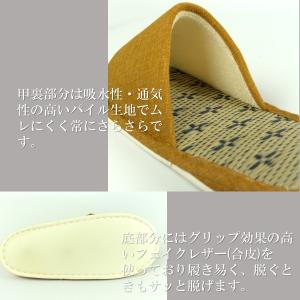 畳スリッパ い草スリッパ 室内用 日本製 洗え...の詳細画像1