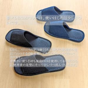 ダイケン畳×DENIM スリッパ 【M.Lサイ...の詳細画像1