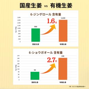 オーガニック 粉末しょうが 生姜パウダー 10...の詳細画像4