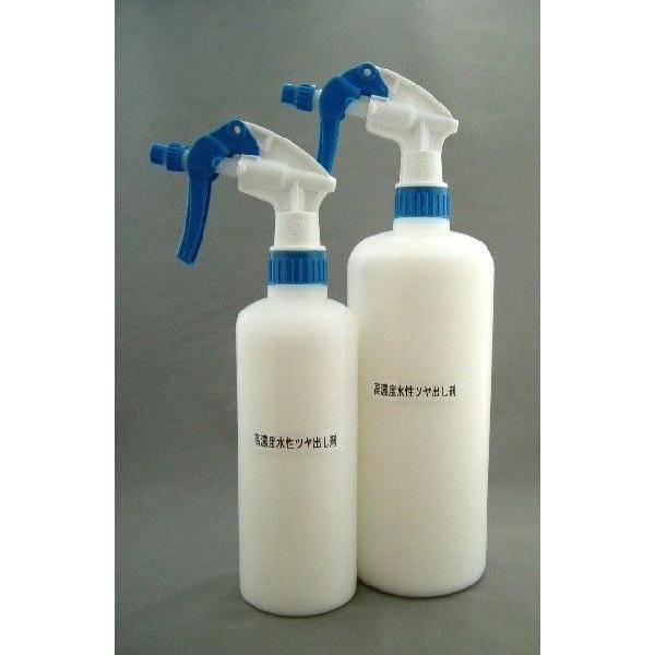 高濃度・水性艶出し剤　500ｍｌ　スプレー付き