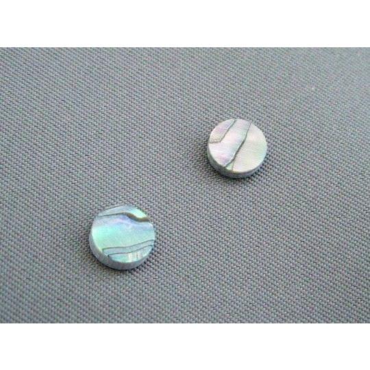 5ｍｍ径のアバロン貝(メキシコ貝)　2個1組　ポジションマークに