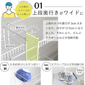 水切りラック 2段 シンクに渡せる 水切り ラ...の詳細画像2